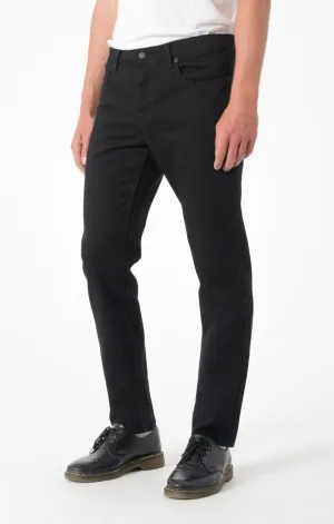 Afends Mens Deadbeat - Black - Slim Fit Denim