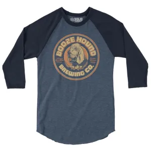 Boozehound Brewing Co. 3/4 Sleeve Baseball T-Shirt