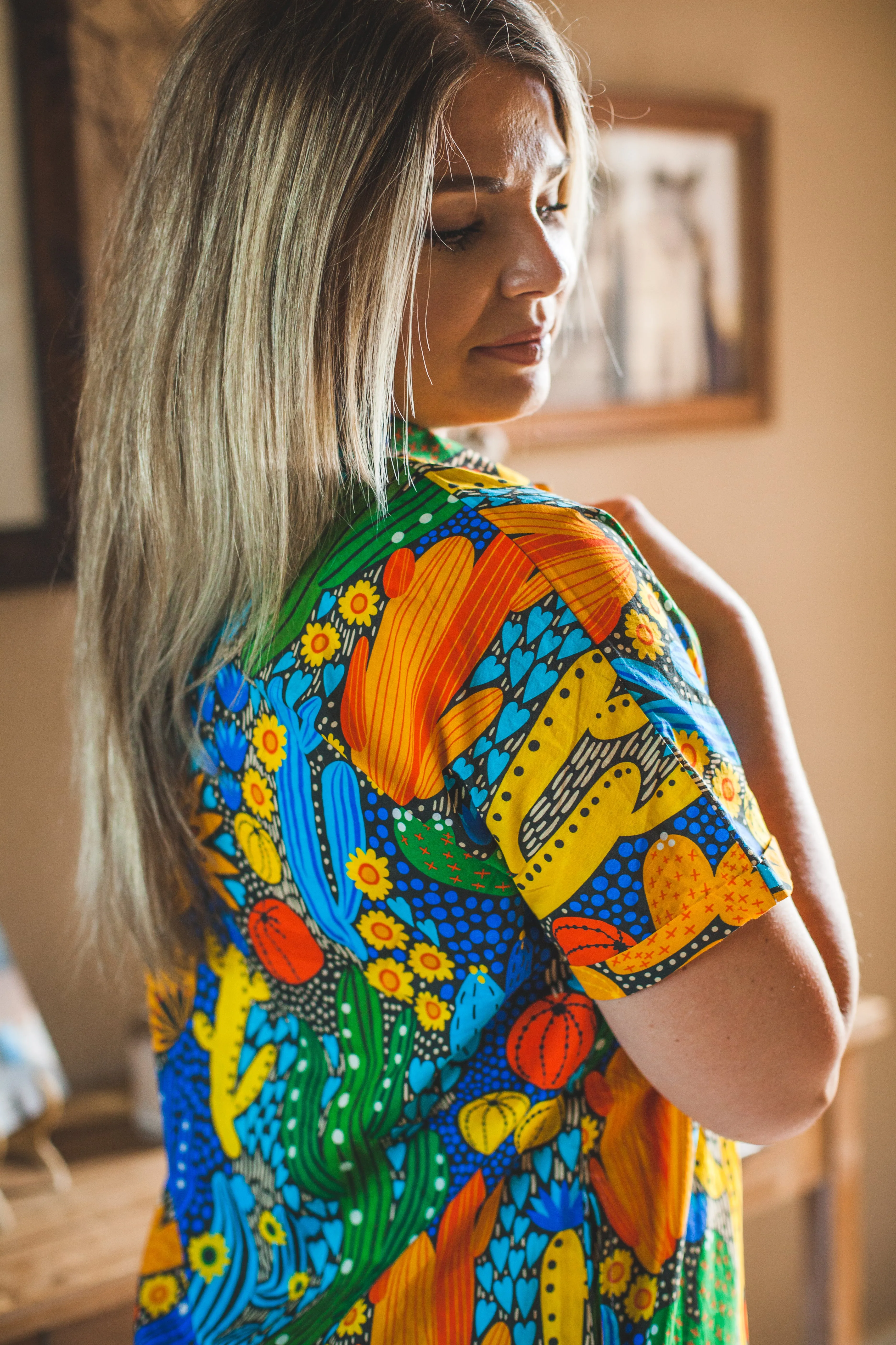 Colorful Cactus Dress