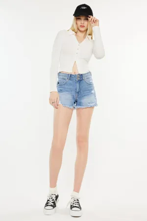 Farah High Rise Mom Shorts