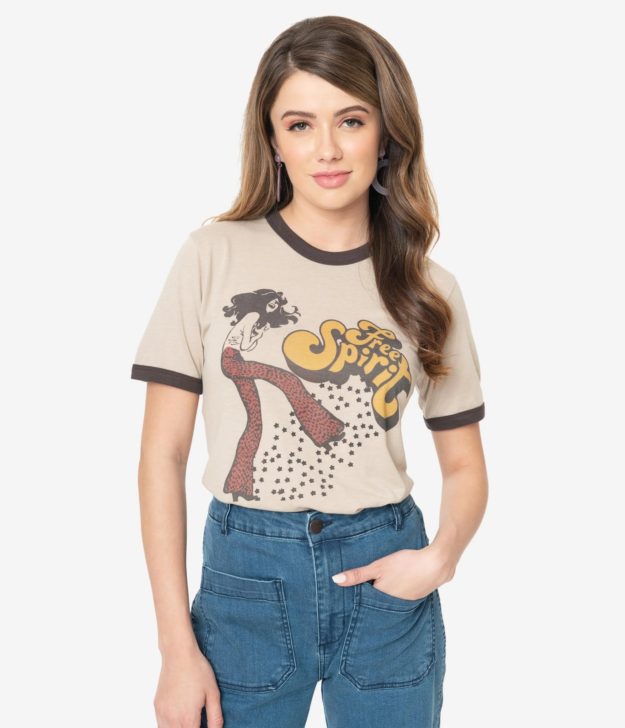 Free Spirit Lady Unisex Graphic Tee