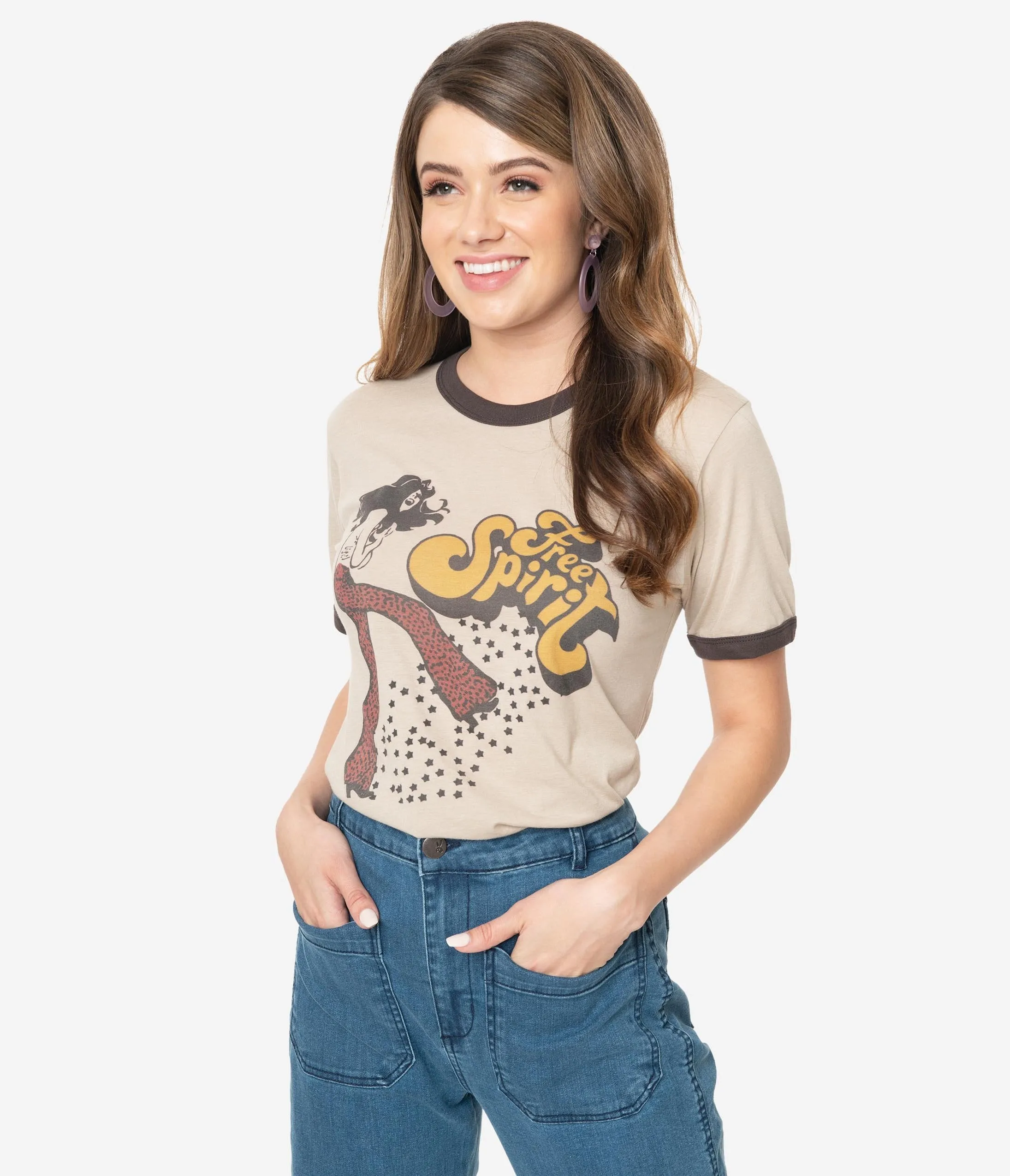 Free Spirit Lady Unisex Graphic Tee