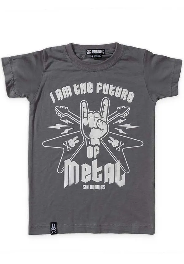 Future Of Metal Grey | KIDS T-SHIRT**