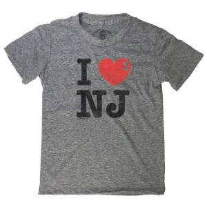 Kids' I Heart NJ T-shirt