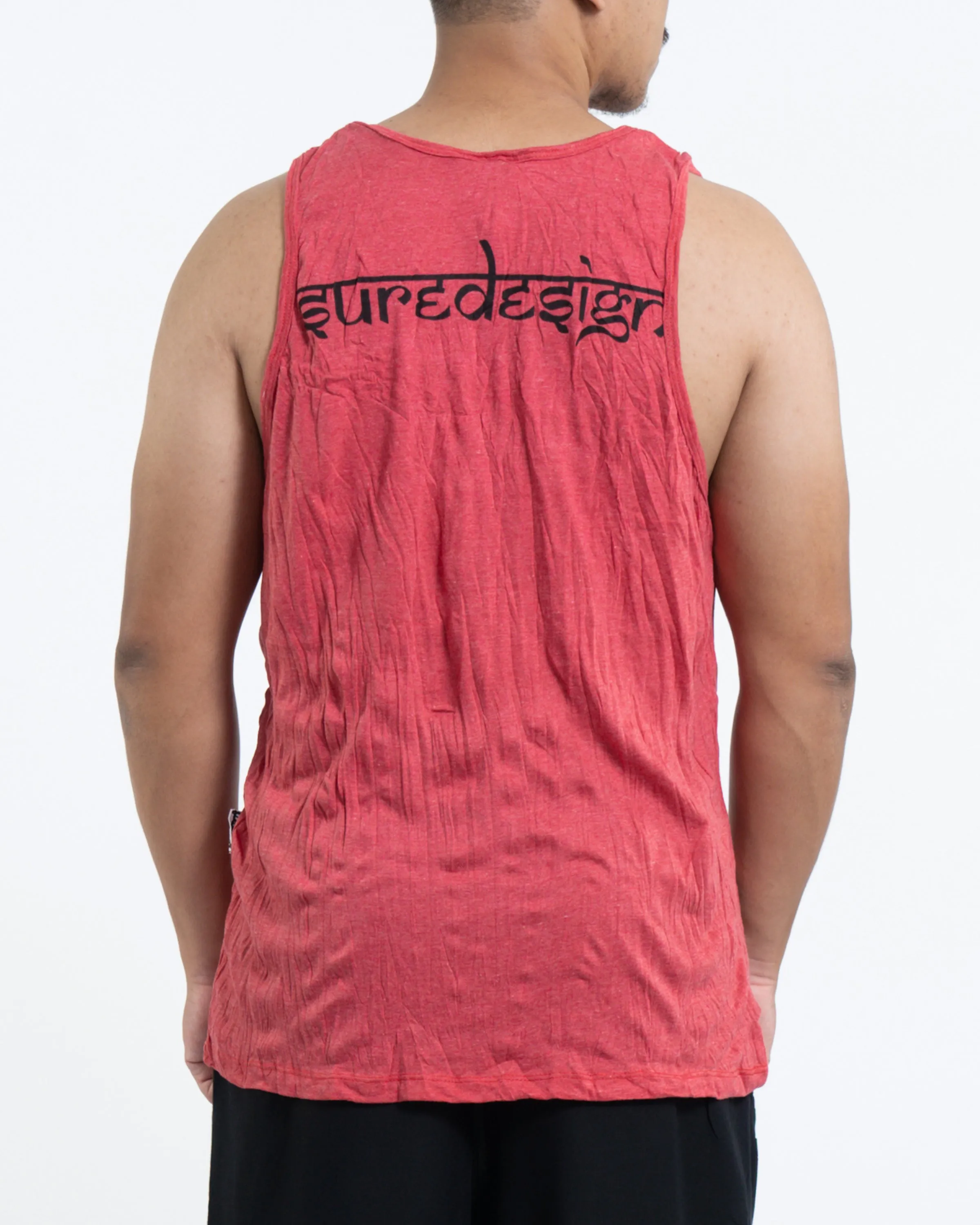 Mens Garuda Tank Top in Red