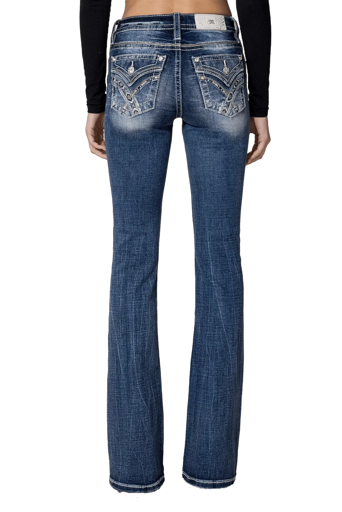 Miss Me Boot Cut Tribal Road Jeans