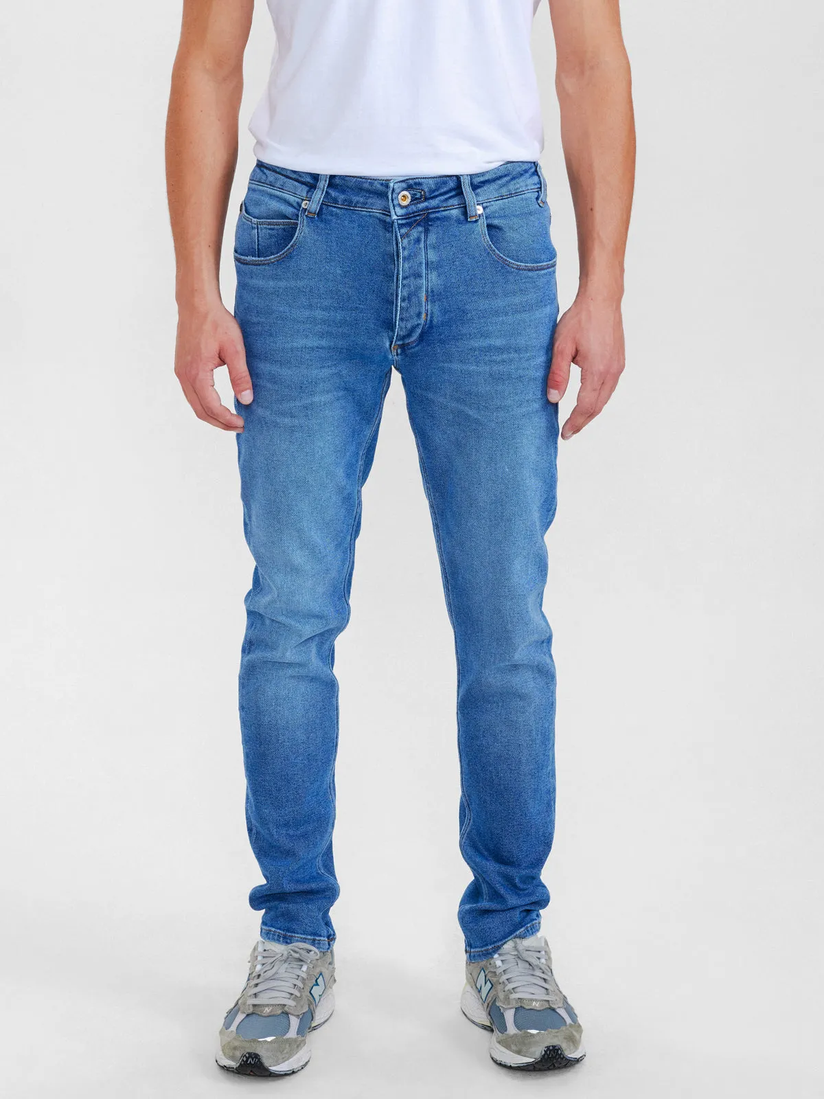 Rey tapered slim jeans - Denim wash