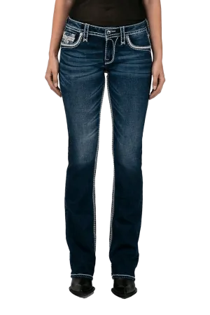 Rock Revival Women's "Souline B202" Boot Cut Denim Jeans