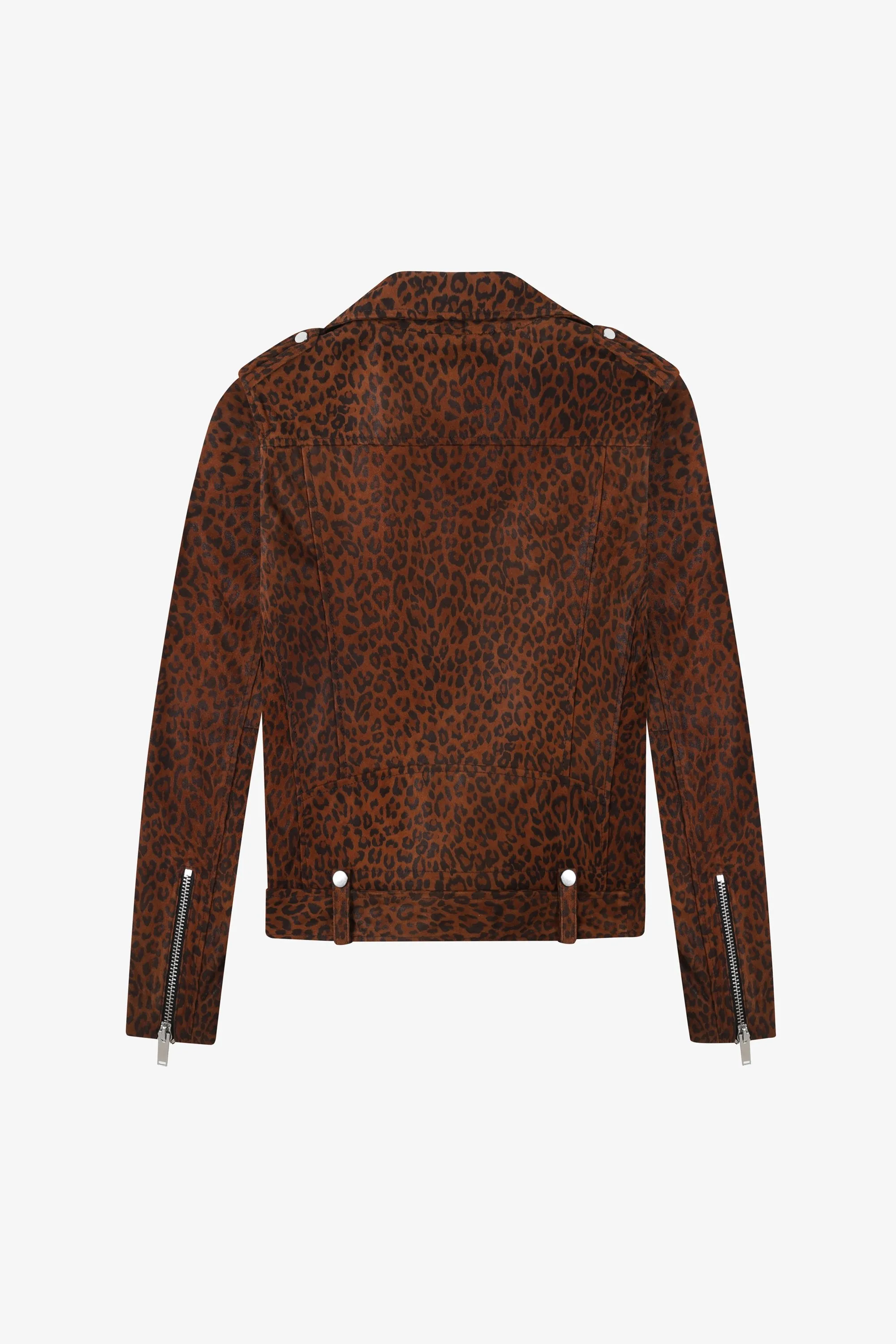 The Deuce Biker Jacket | Leopard