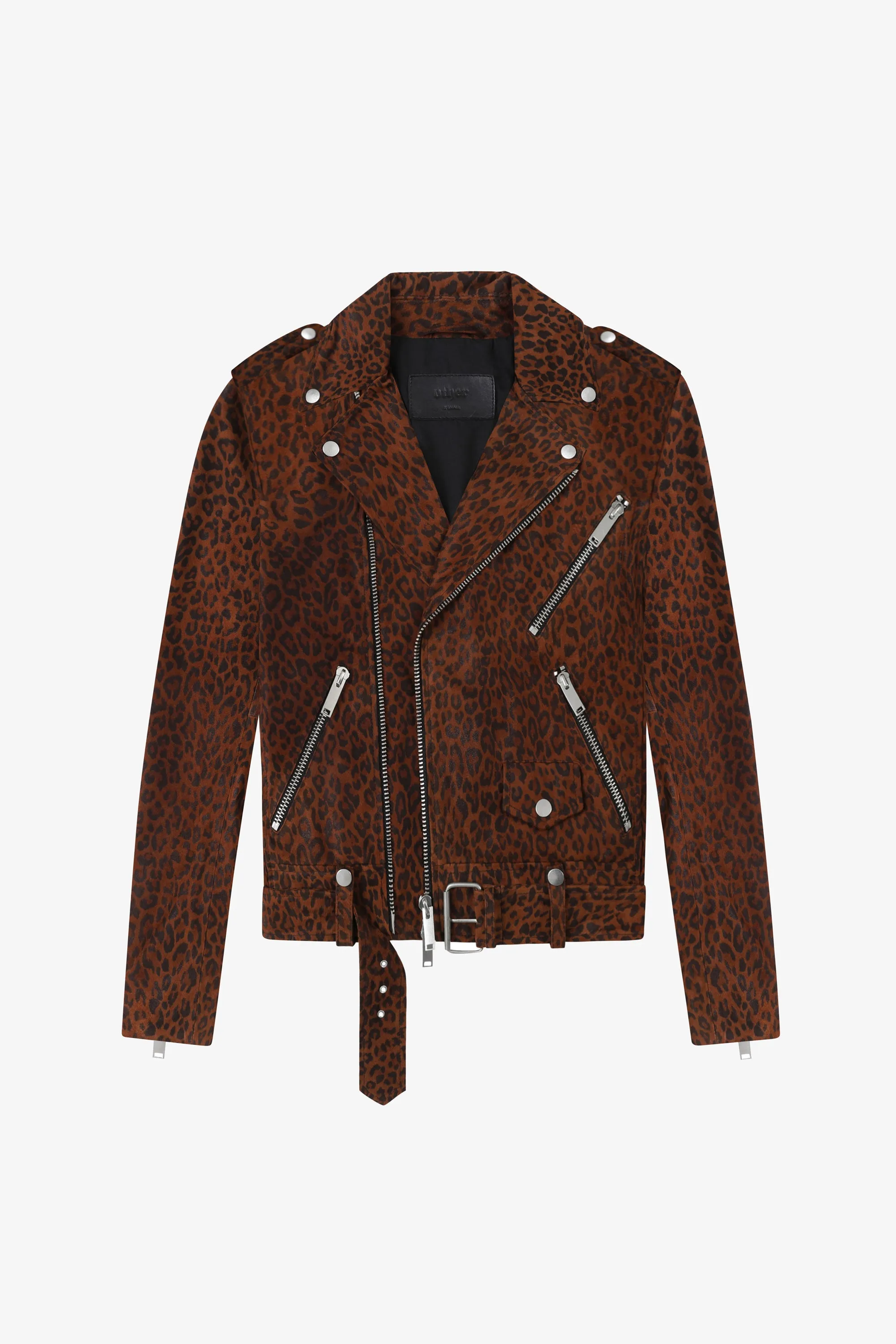 The Deuce Biker Jacket | Leopard