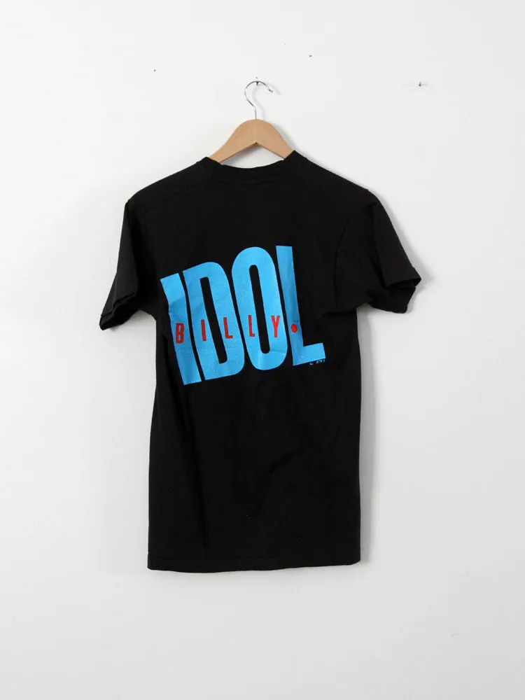 vintage Billy Idol tee, 1983 Rebel Yell